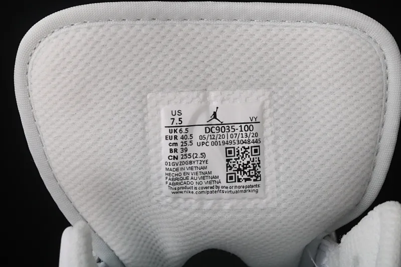 All categories Air Jordan Jordan series basketball shoes Air Jordan 1 Mid Air Jordan 1 Mid "White Camo" AJ1 Joe 1 Zhongbang white gray camouflage DC9035-100